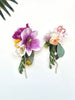 Oversized garden party earrings - luau IlI