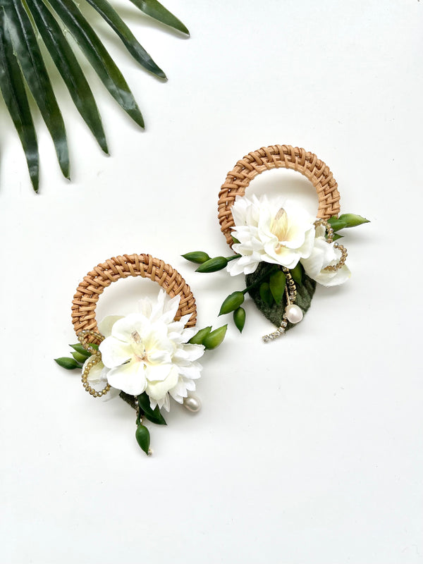garden party hoops - tea party I
