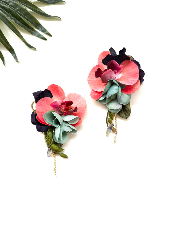 garden party earrings - luau XII