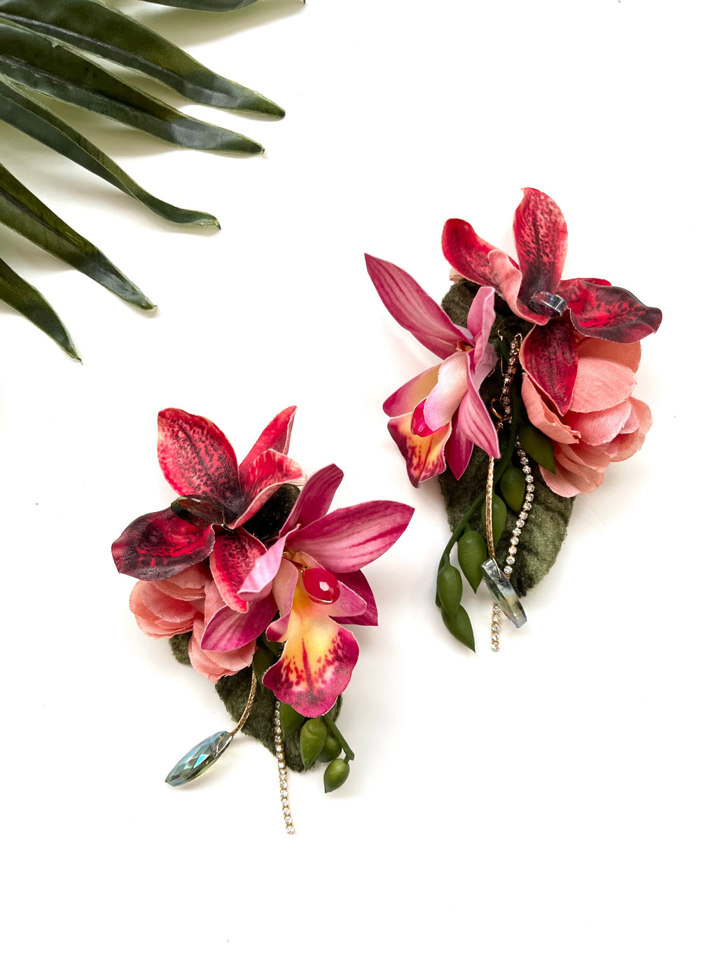garden party earrings - luau V
