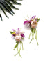 garden party stem earrings - tea party I
