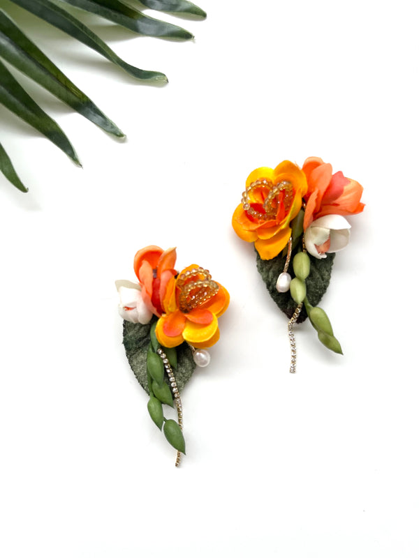 dainty garden party earrings - luau VI