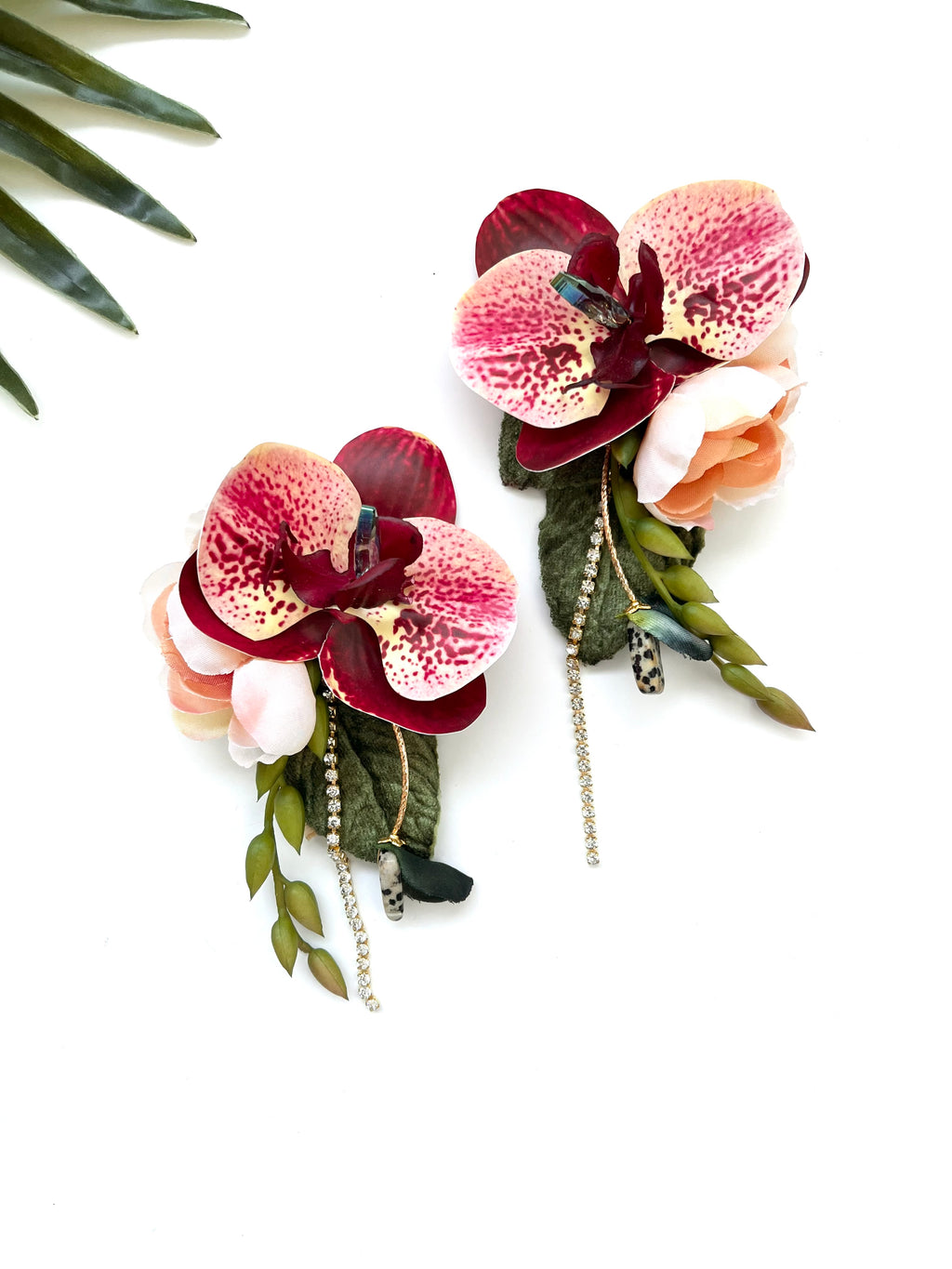 garden party earrings - luau IV