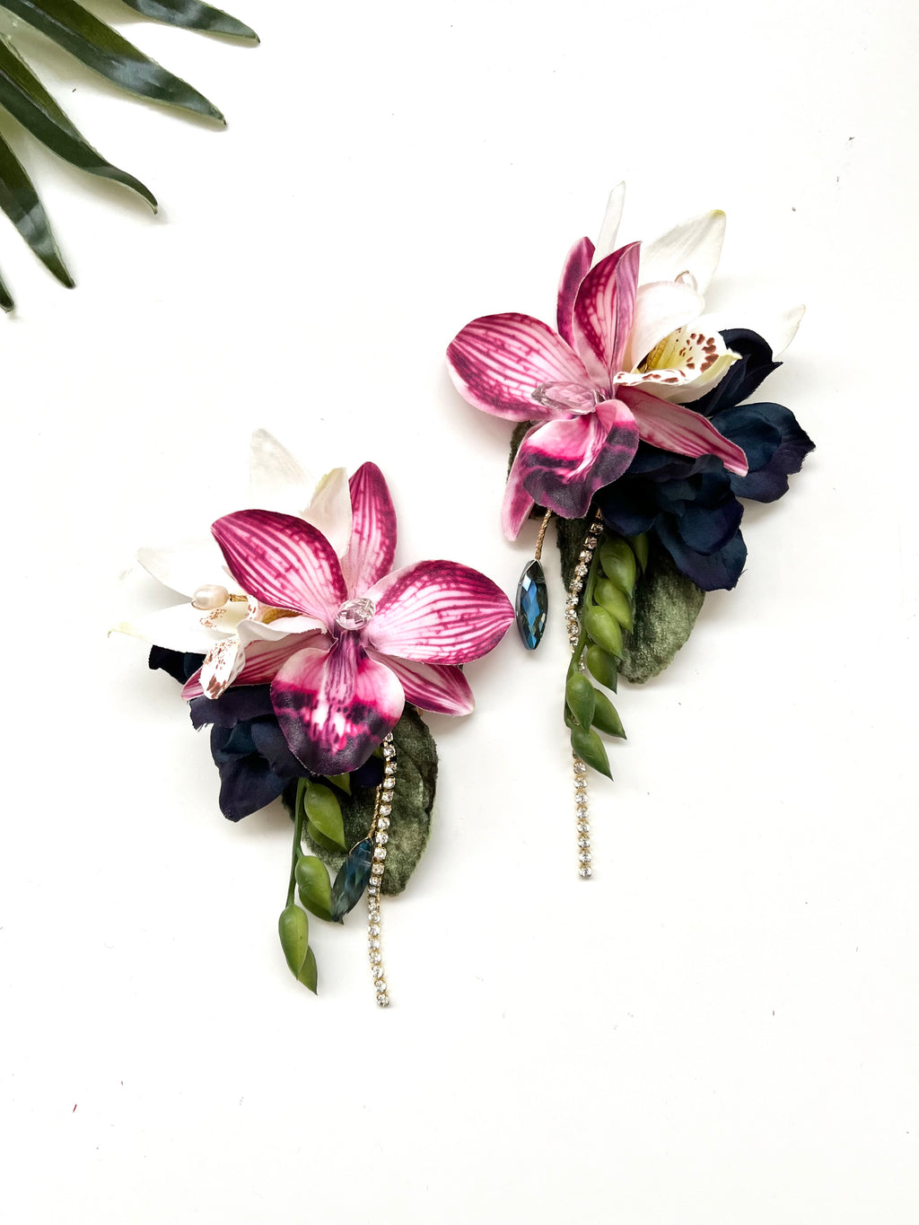 garden party earrings - luau VIII