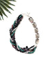 Mingle necklace - black and purple
