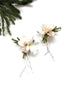 Holiday garden party earrings - stem 911