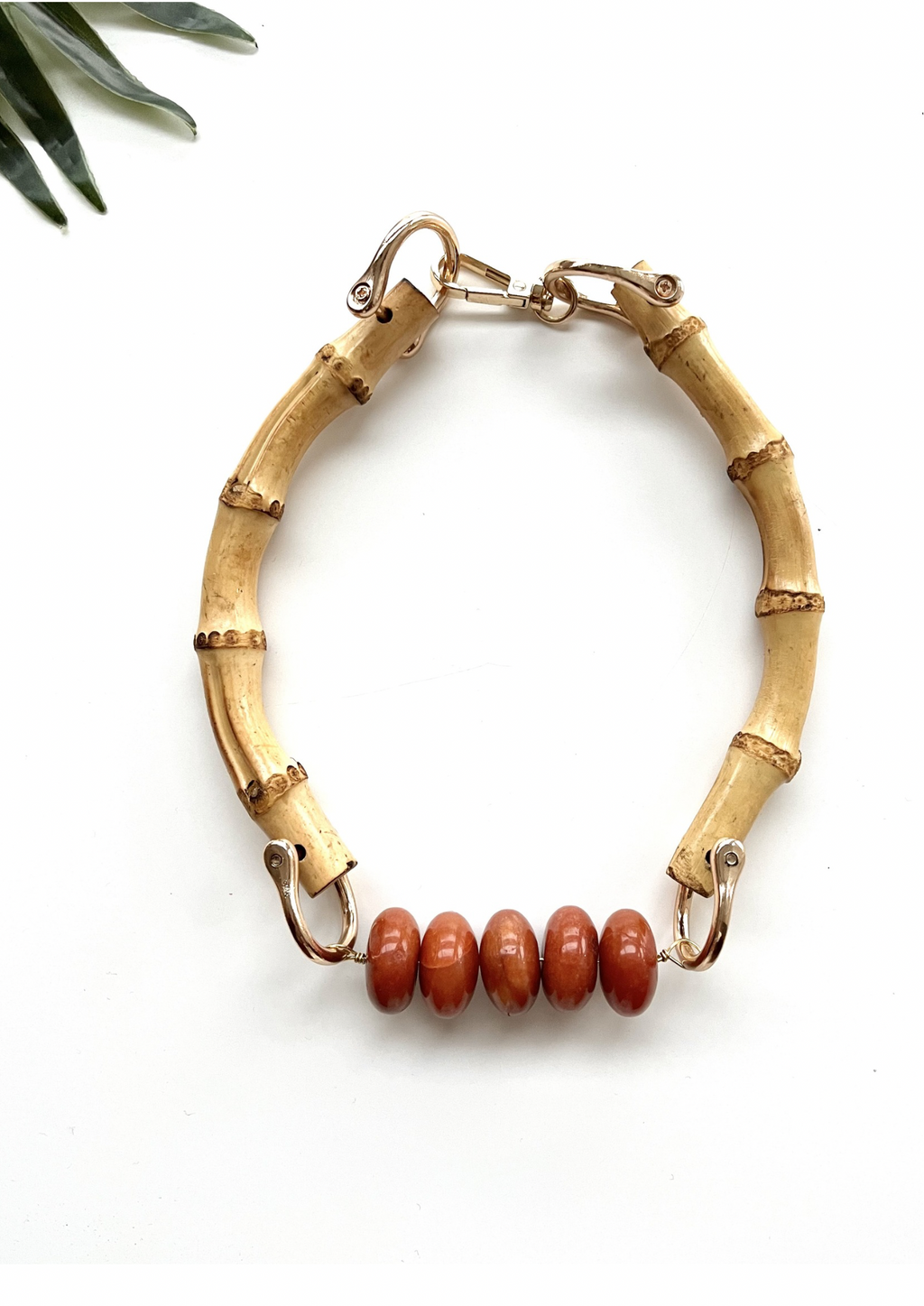 tempo necklace - red aventurine