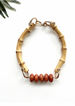 tempo necklace - red aventurine