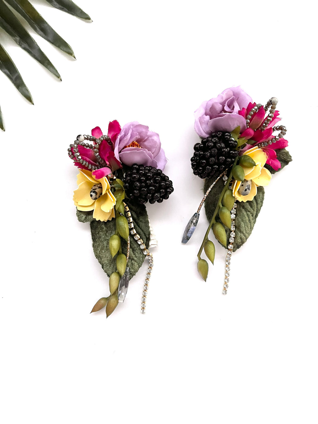 garden party earrings - picnic II