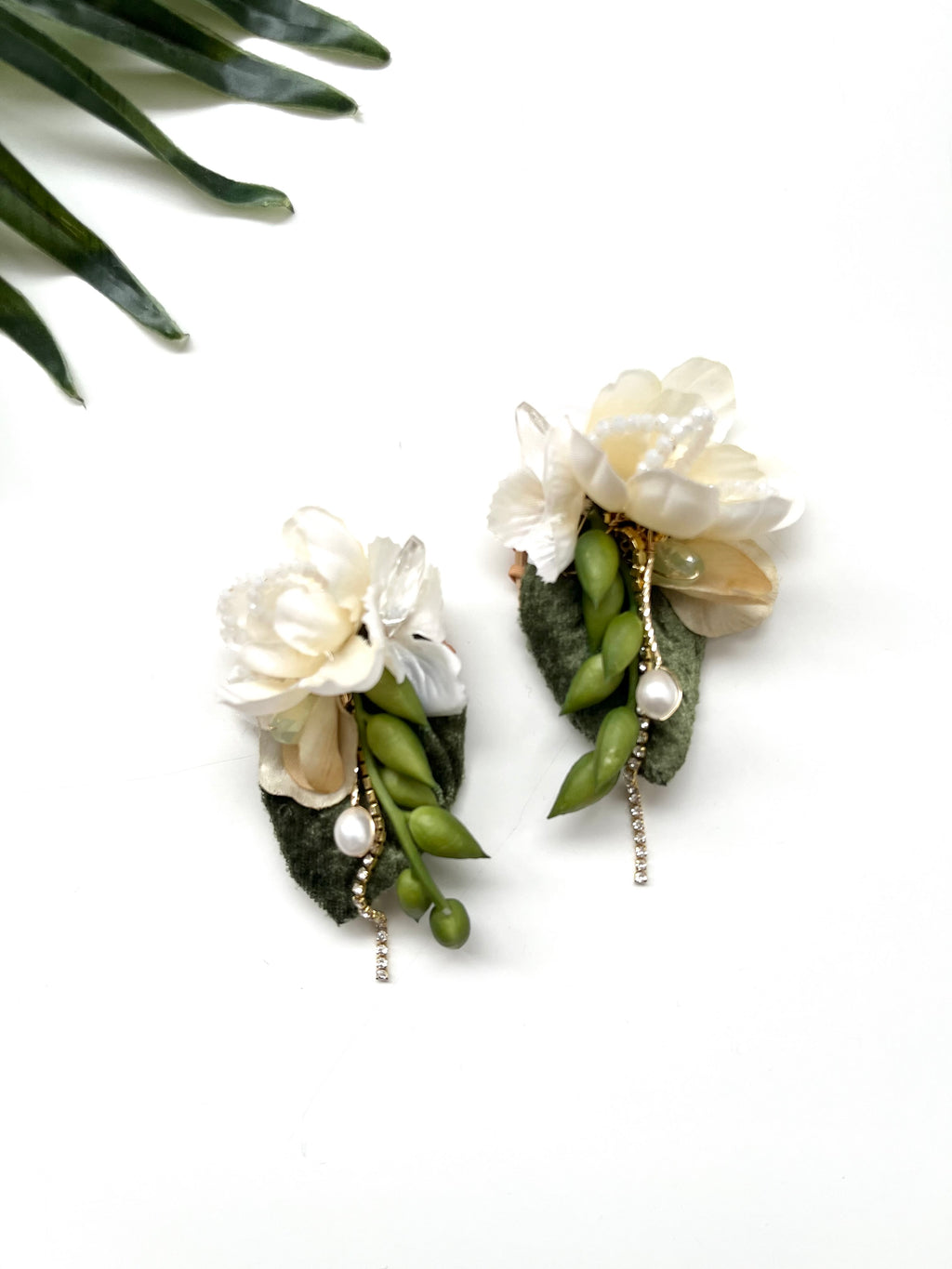 dainty garden party earrings - tea party VI