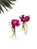 garden party stem earrings - luau VI