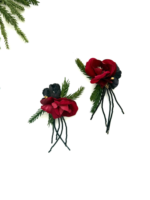 Holiday garden party earrings - stem 913