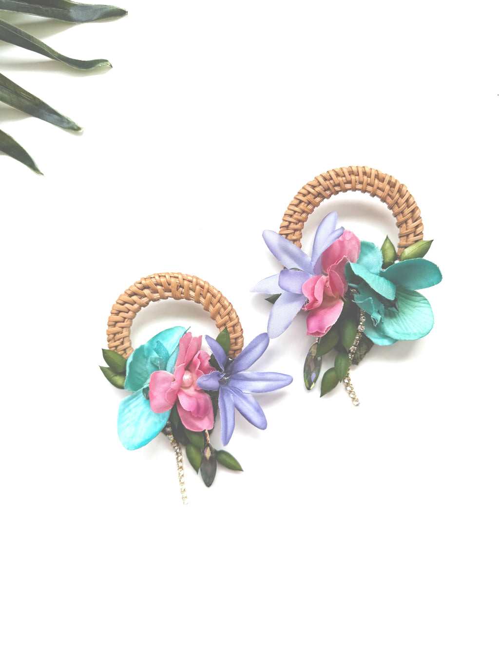 garden party hoops - birthday I