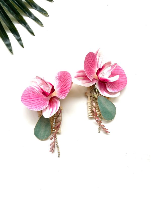 garden party earrings - luau XI