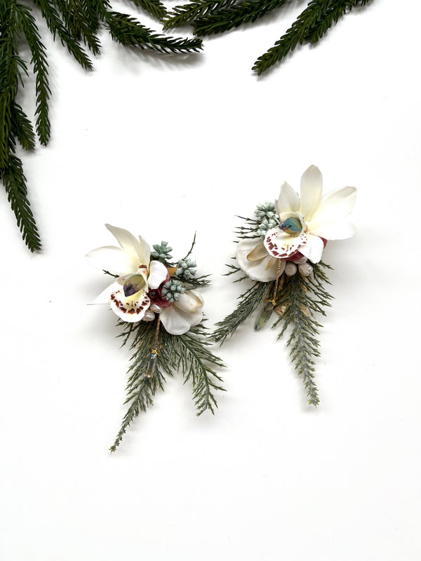 holiday garden party earrings - IV