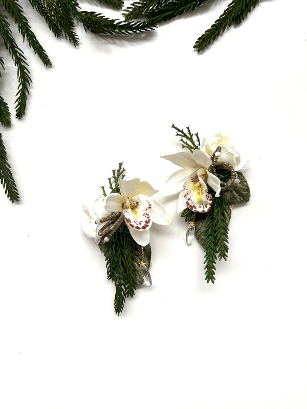 holiday garden party earrings - XI