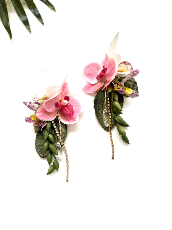 garden party earrings - luau I