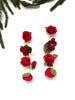 holiday garden party earrings -  cascades I