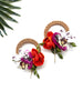 garden party hoops - (bigger) luau III