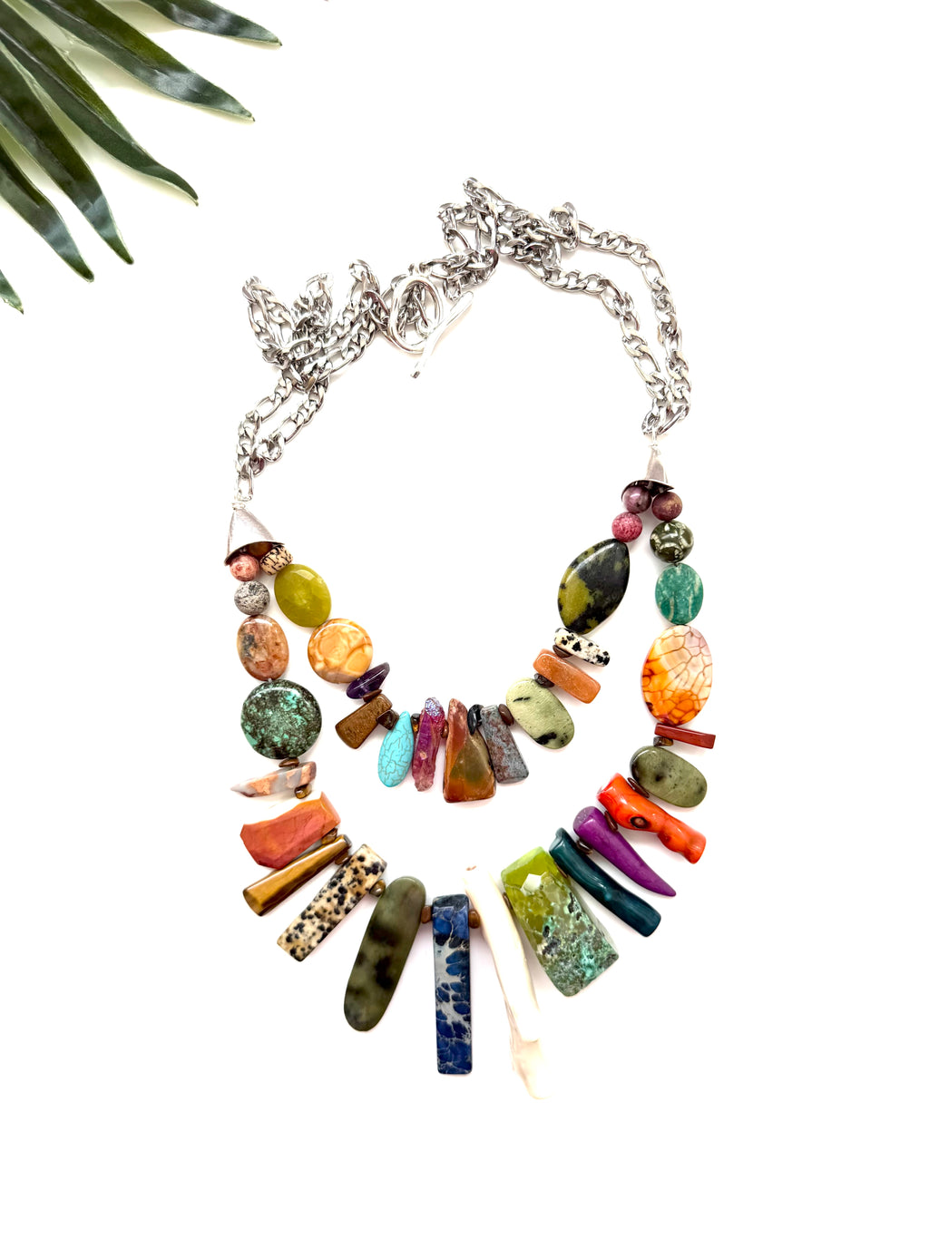 renegade necklace - dark multi mix I