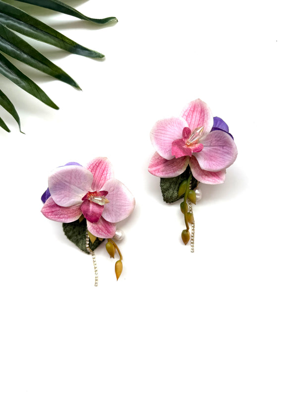 dainty garden party earrings - luau II