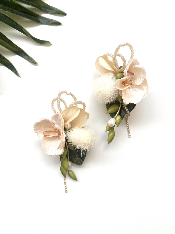dainty garden party earrings - tea party III