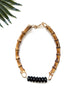 tempo necklace - black onyx (dark)