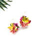 garden party posy earrings - luau II