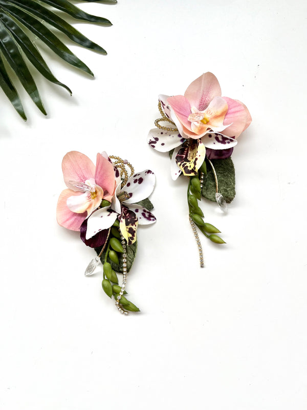 garden party earrings - luau III