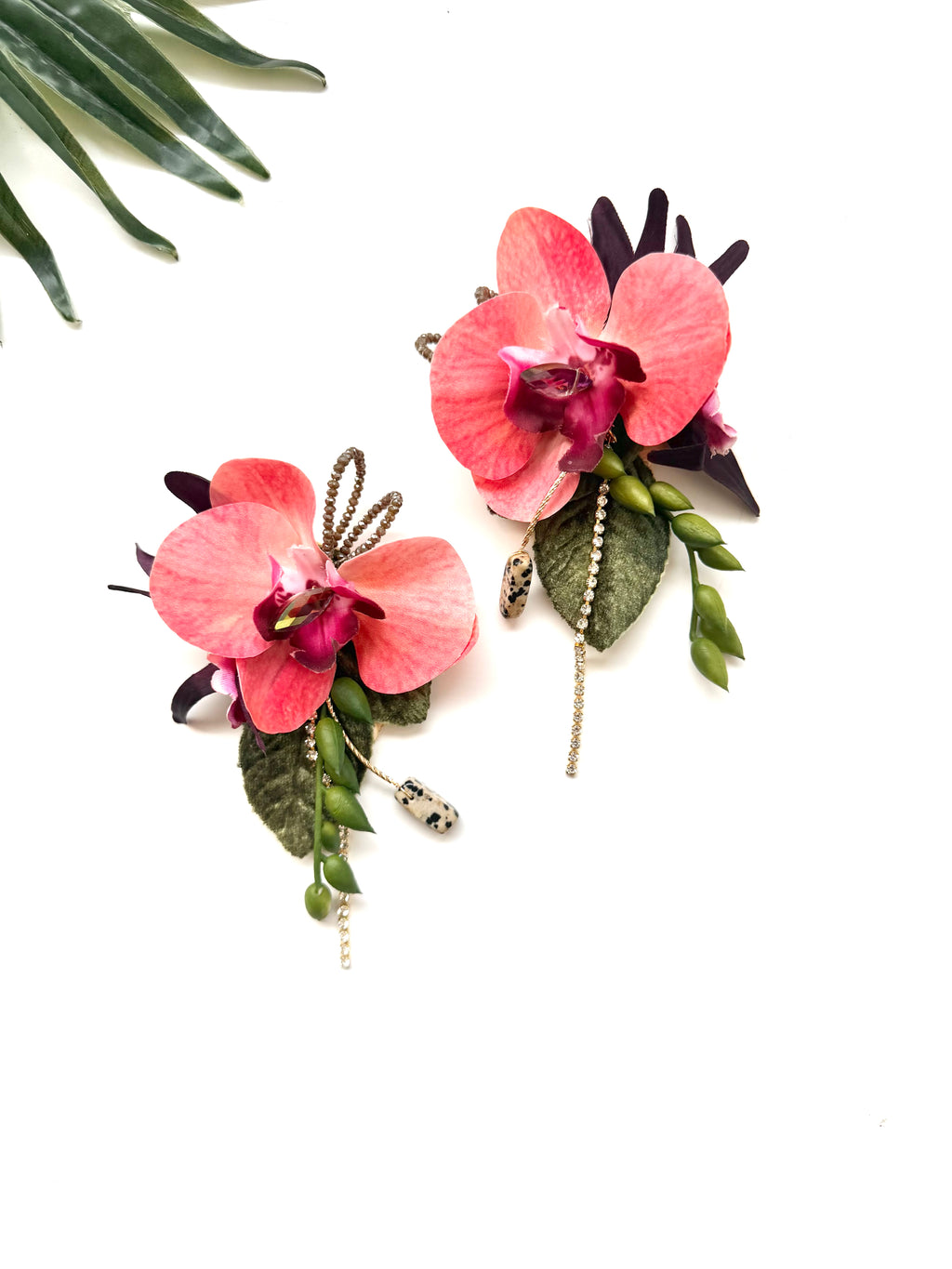 garden party earrings - luau IV