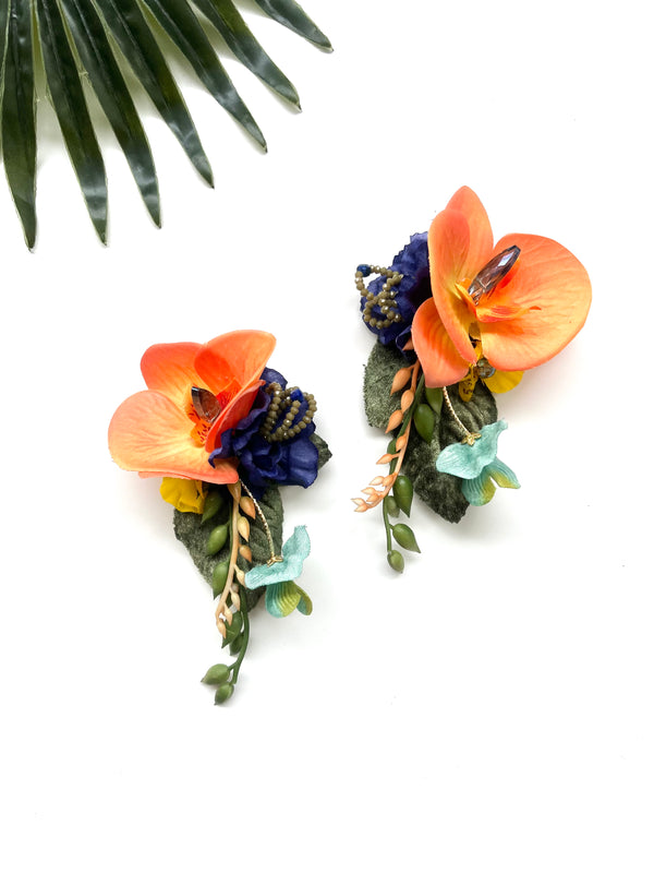 garden party earrings - luau IV