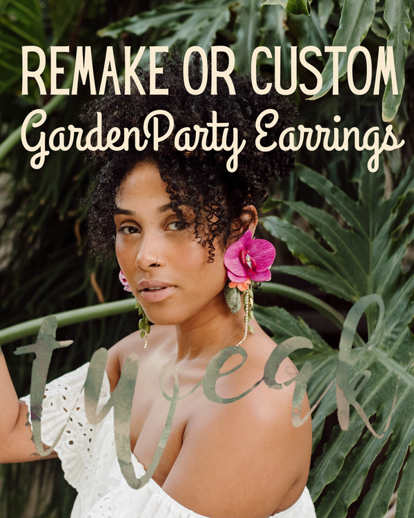 garden party cascades - custom for N.W.