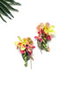 garden party earrings - luau IX