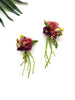 garden party stem earrings - cocktail III