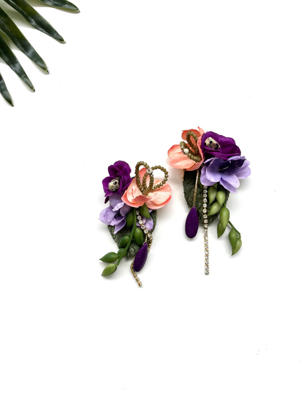 dainty garden party earrings - birthday II