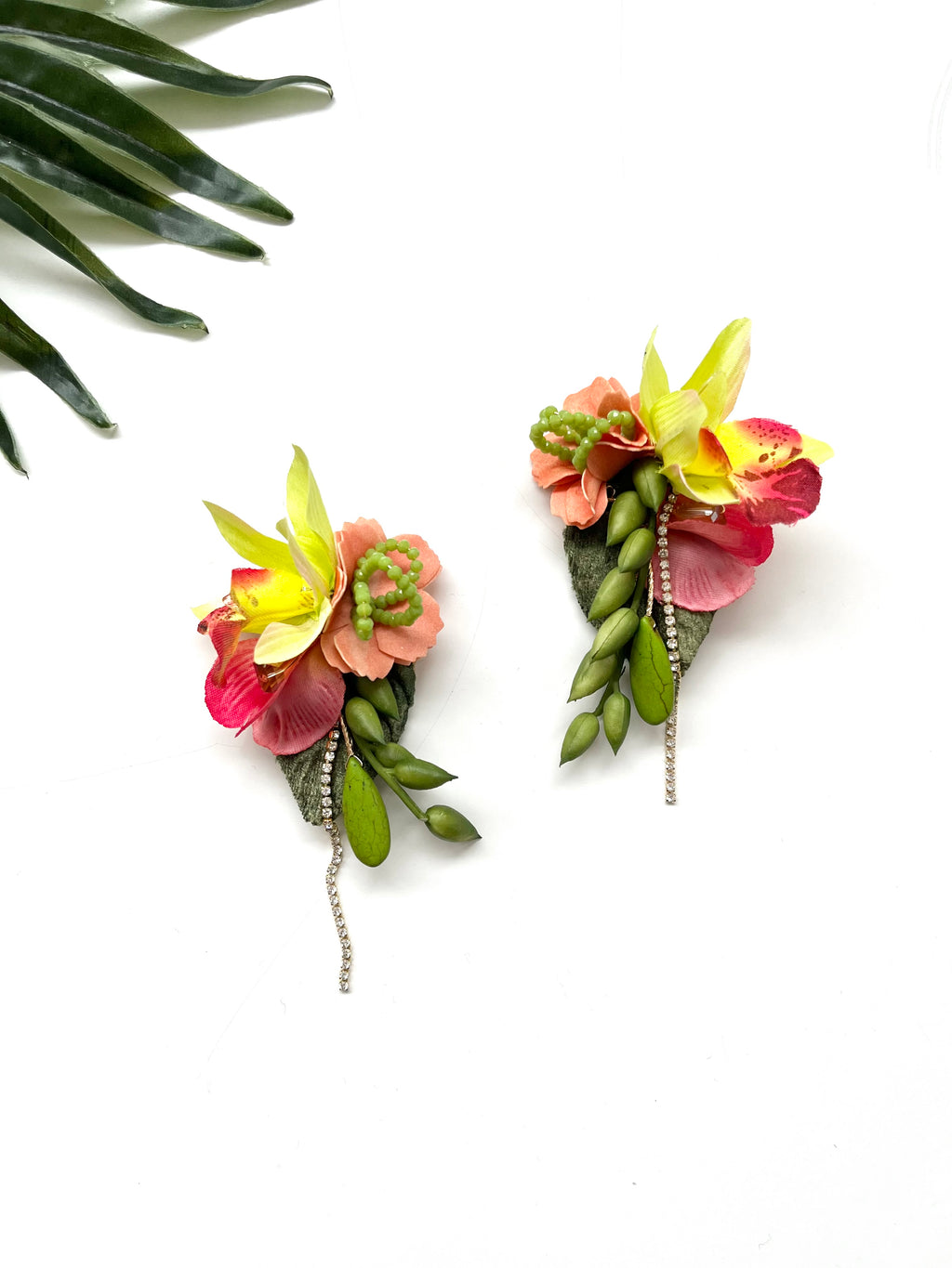 dainty garden party earrings - luau II