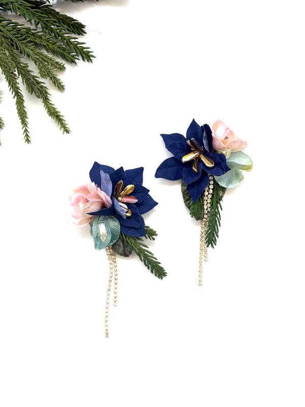 Holiday garden party earrings - dainty 906
