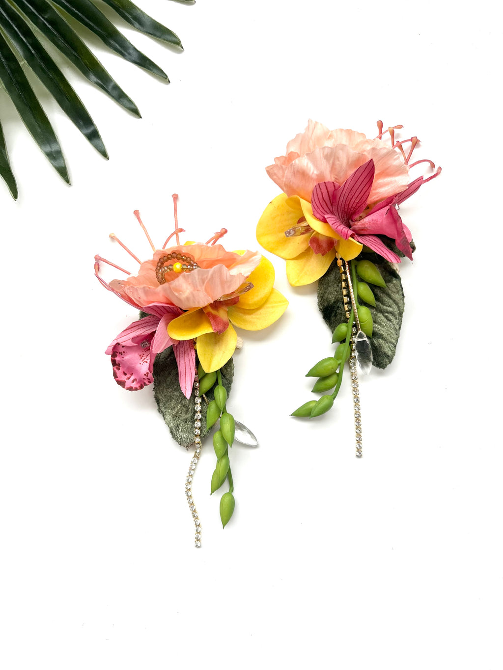 garden party earrings - luau IV