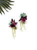 garden party stem earrings - cocktail I