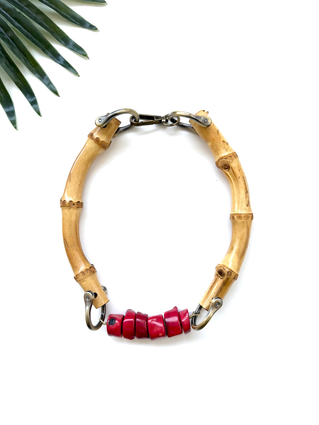 tempo necklace - red coral