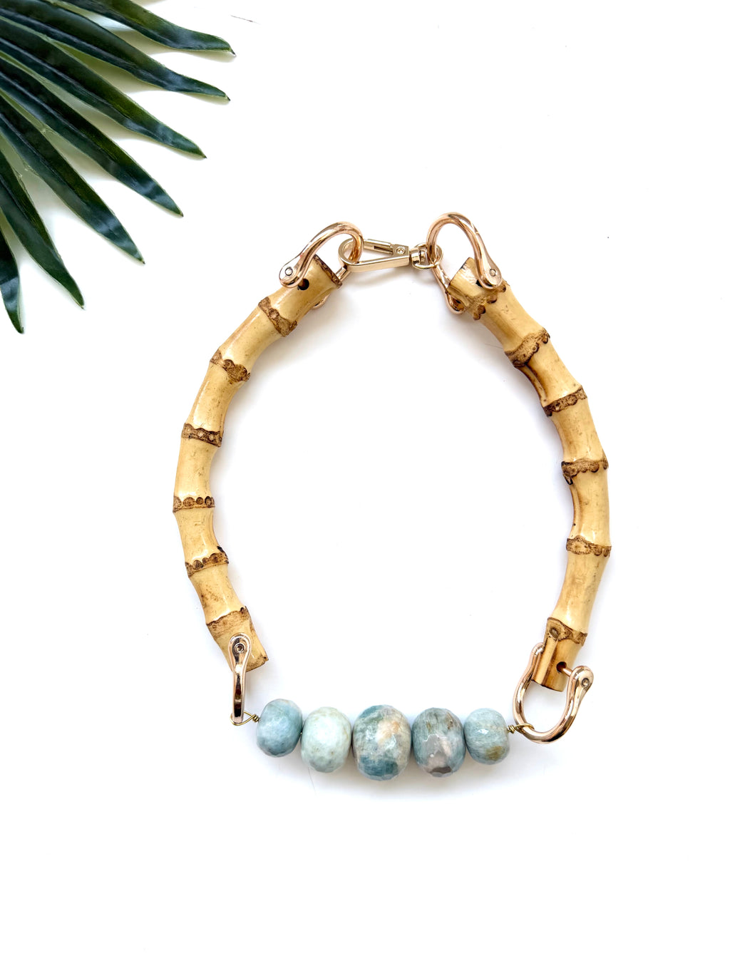 tempo necklace - aquamarine I