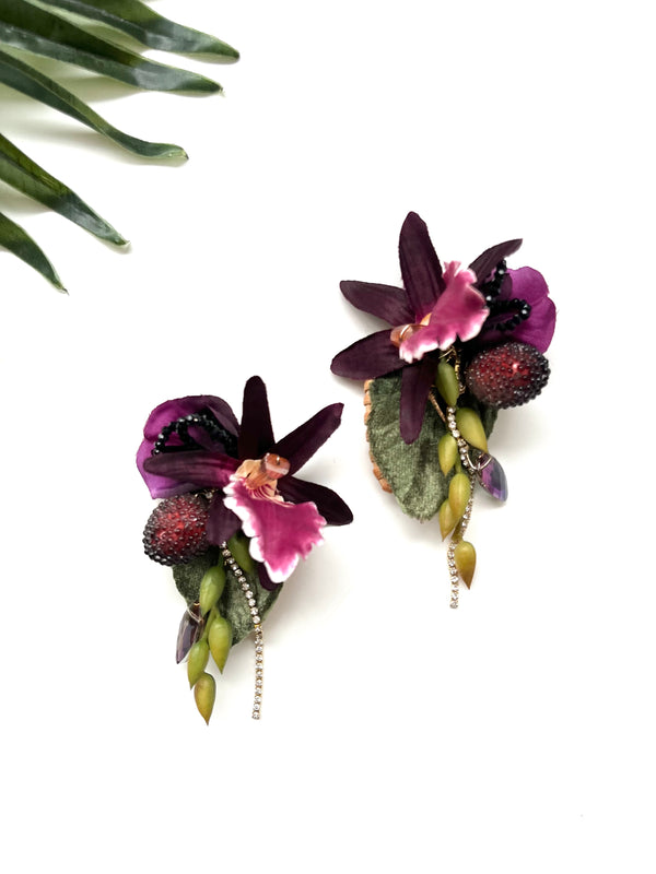 dainty garden party earrings - cocktail I