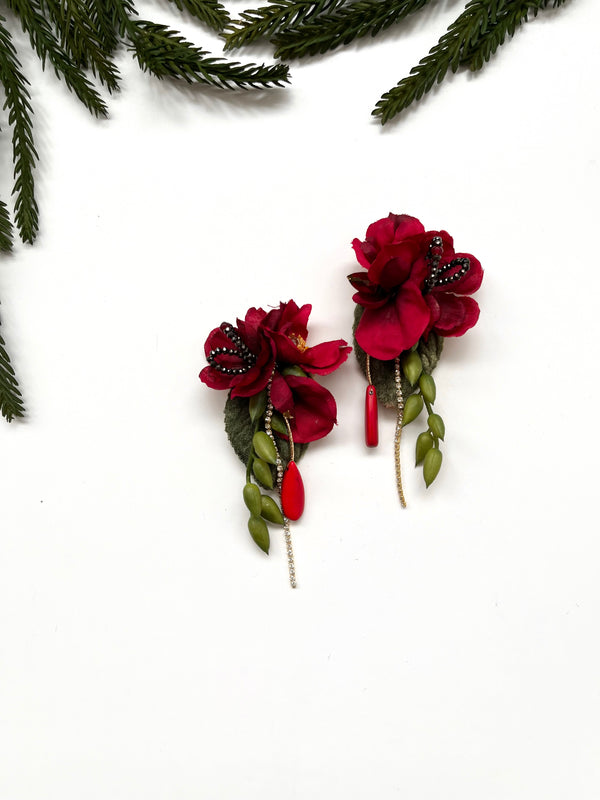 holiday garden party earrings - dainty VII