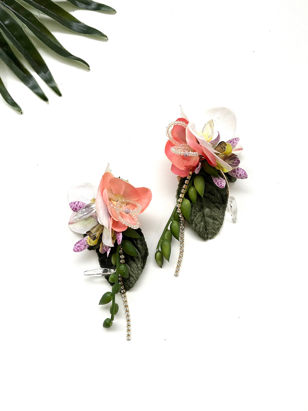 garden party earrings - luau III