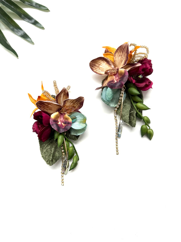 garden party earrings - fall edit I