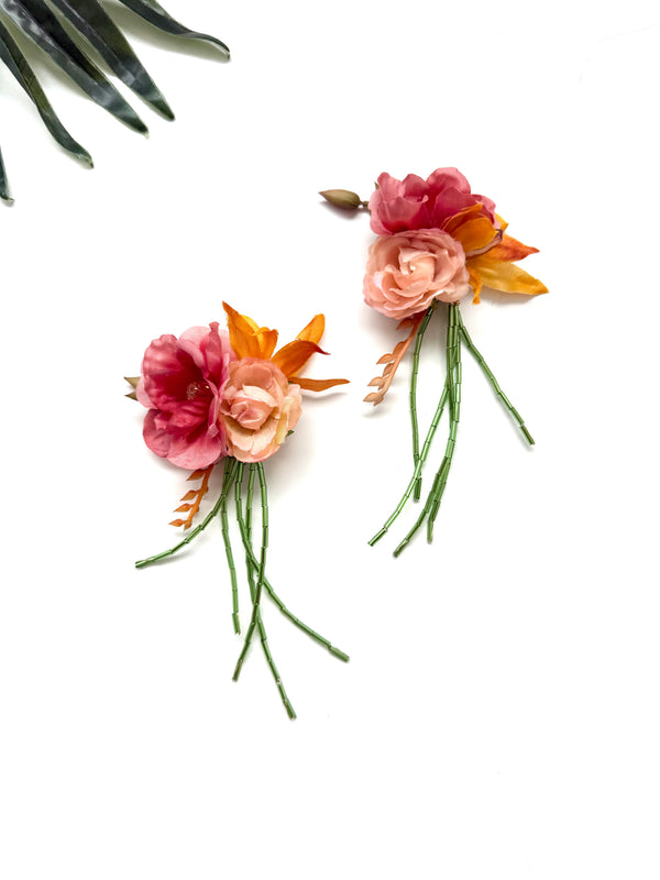 garden party stem earrings - birthday IV