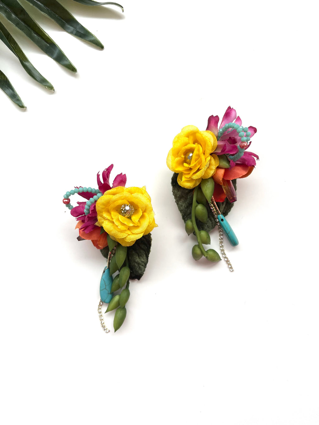 dainty garden party earrings - fiesta I