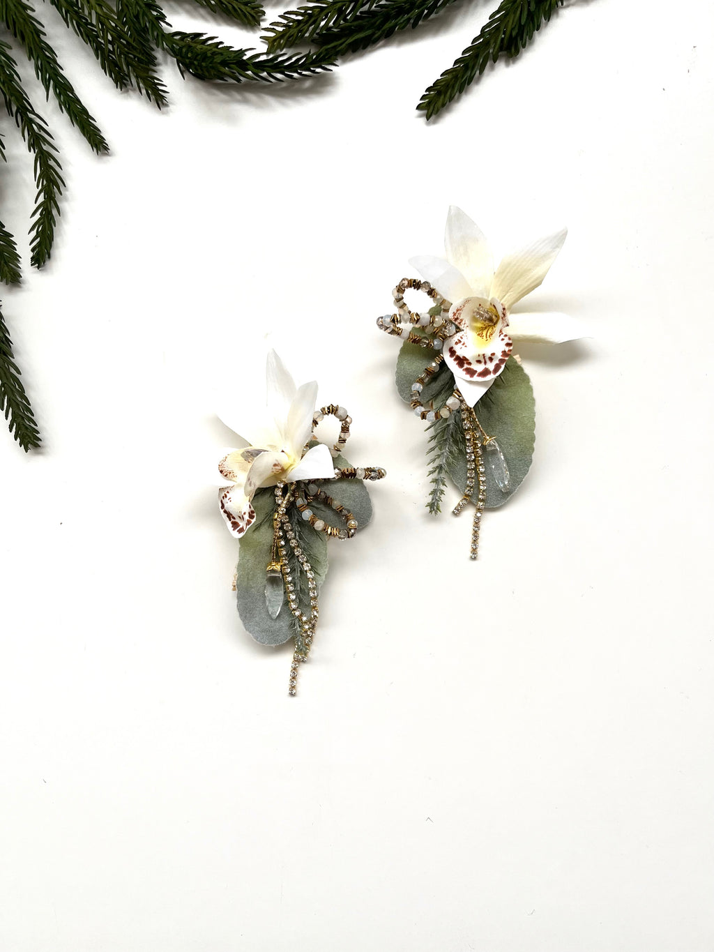 holiday garden party earrings - XV