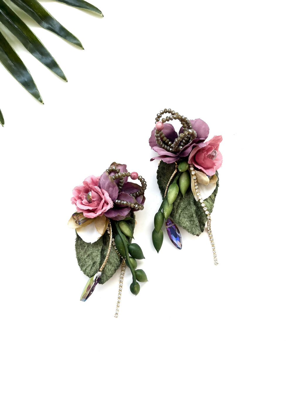 dainty garden party earrings - tea party III