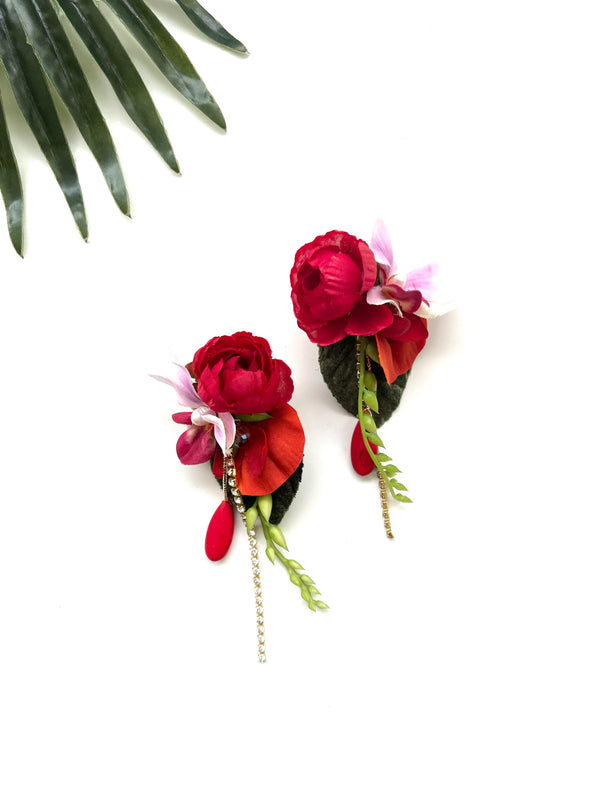 dainty garden party earrings - picnic II